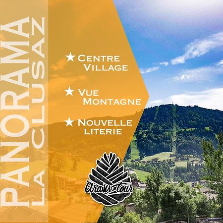 Studio Panorama - Vue Montagne Et Village, Centre La Clusaz - Aravistour Екстер'єр фото